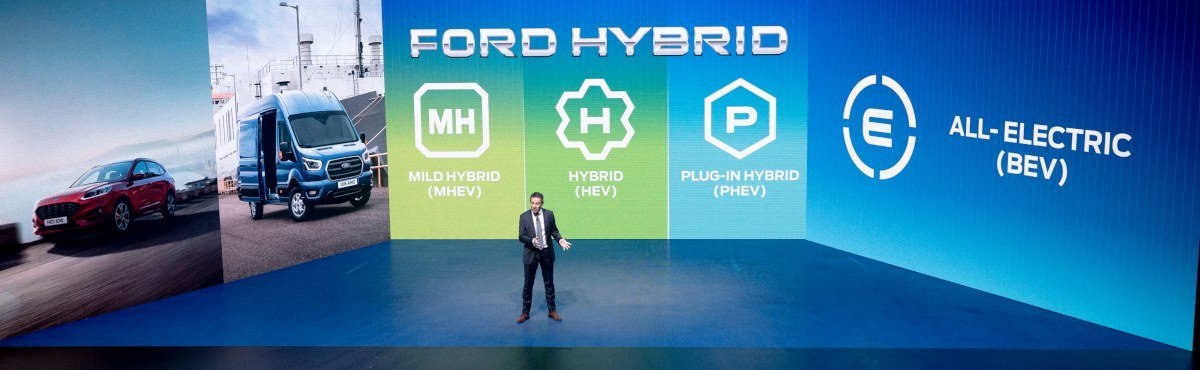 launching event of ford hybrid
