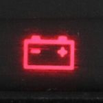 dashboard warning light - battery charge