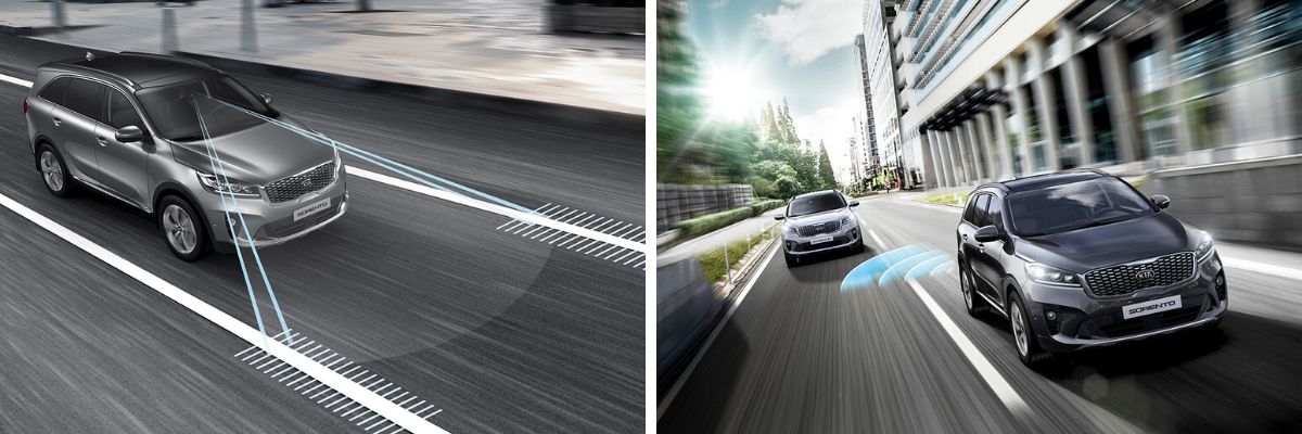 new Kia Sorento driver assistance features