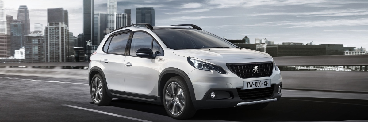Grey Peugeot 2008 SUV