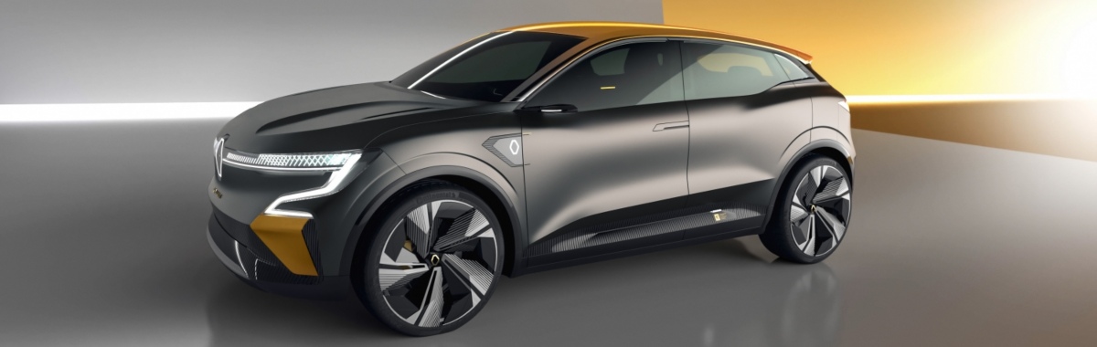 El Renault Megane eVision: un criterio absolutamente nuevo 1 Vista lateral del concept car