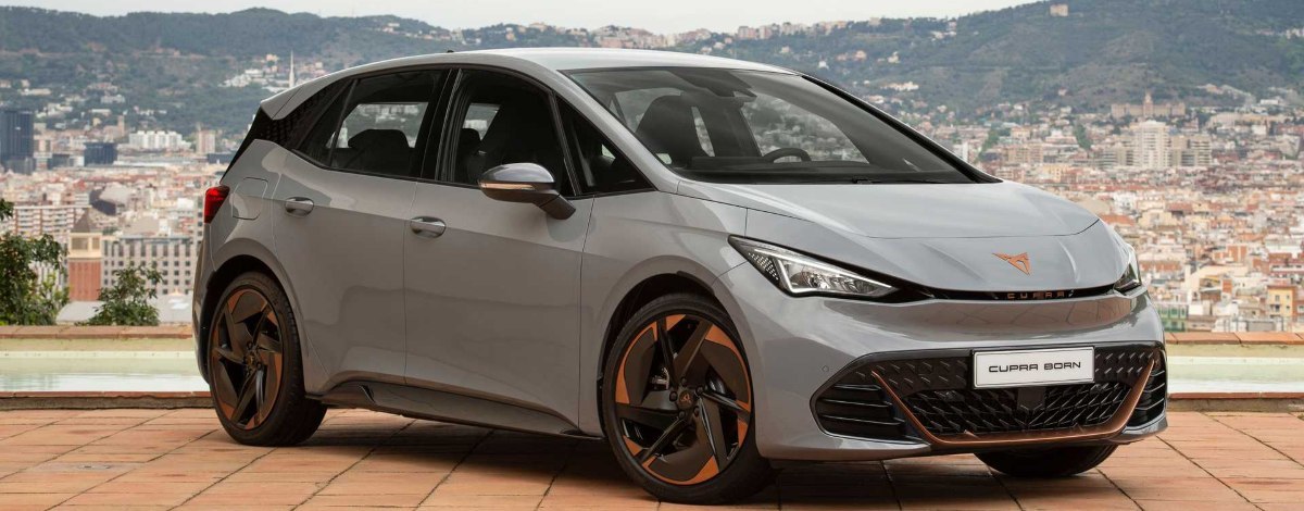 Cupra Born front grey