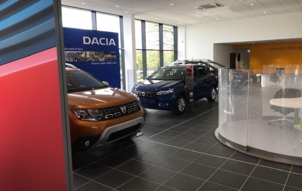 Blackburn Renault and Dacia Showroom