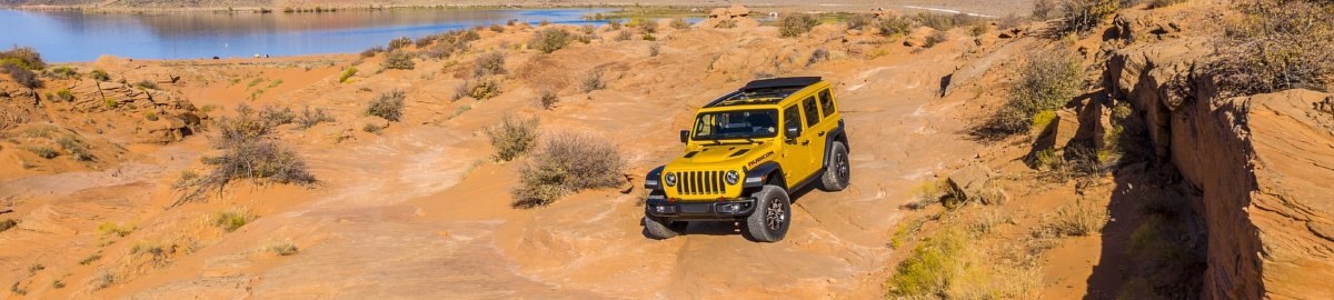 Jeep Wrangler off road