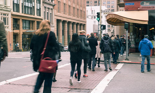 pedestrian crossings