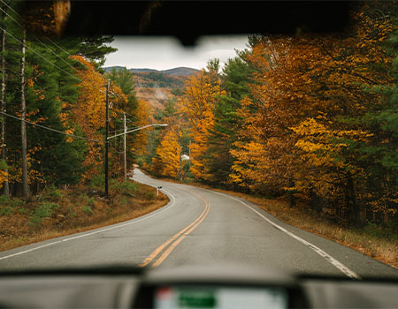 road trips for autumn