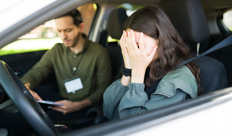 Common driving test mistakes