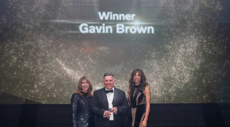 Winner Gavin Brown
