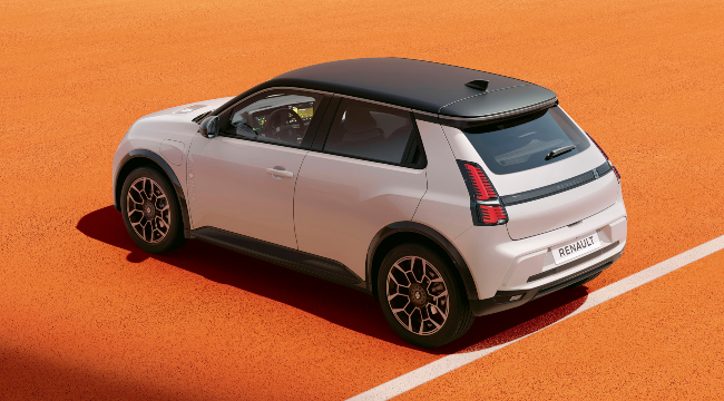 Renault 5 E-Tech Roland Garros Rear