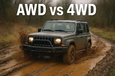 What is the difference between AWD and 4WD?