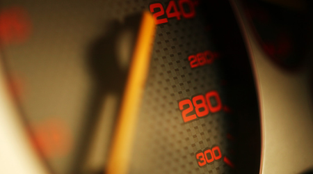 Honda NSX Type R speedo