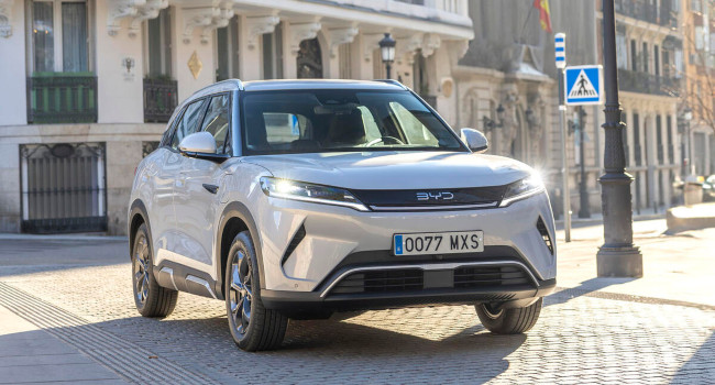 New BYD Atto 2 on the street.