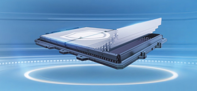 Illustration of BYD's Blade battery