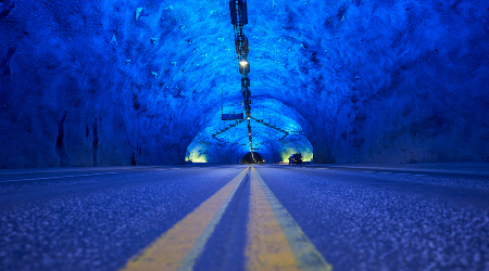 Lærdal Tunnel, Norway