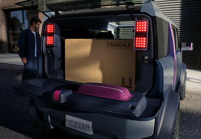 Dacia Hipster Boot Space