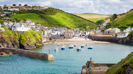 Port Isaac in Cornwall