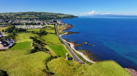 Red Bay Antrim Coastal Road