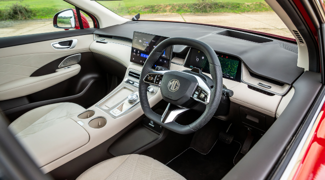 All-new MGS6 EV Interior