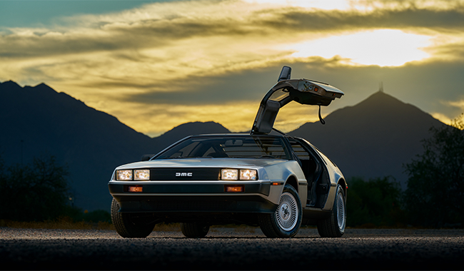 DeLorean DMC-12 iconic cars