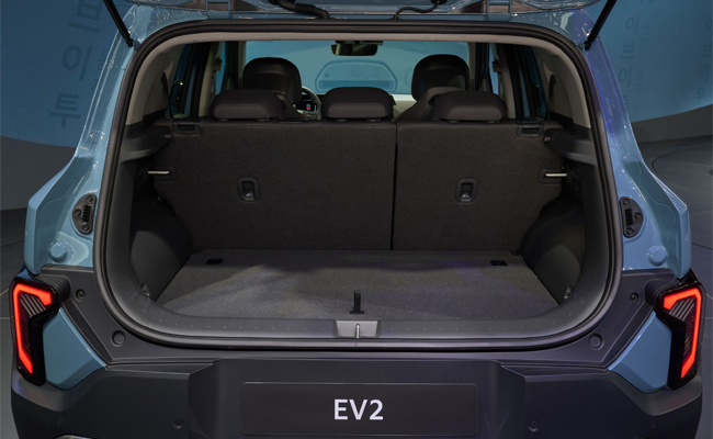 Kia EV2 boot