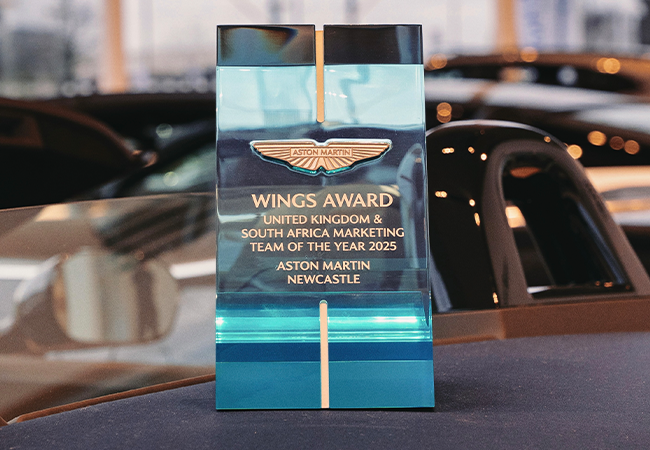 Aston Martin Newcastle Wings Award