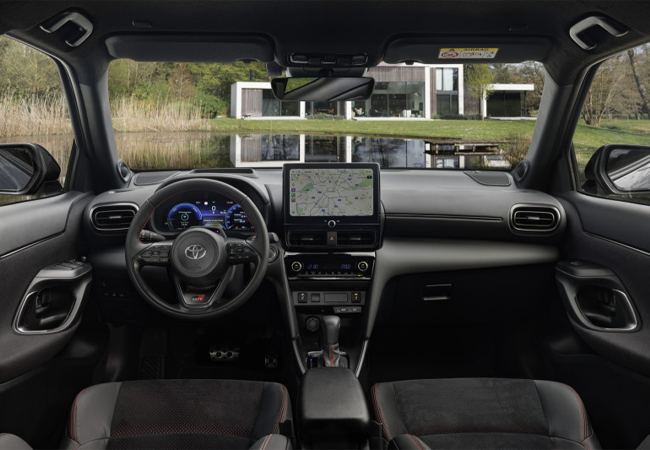 2026 Yaris Cross GR Sport Interior and infotainment system