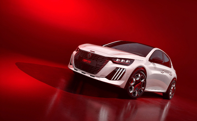 Peugeot E-208 GTI Front