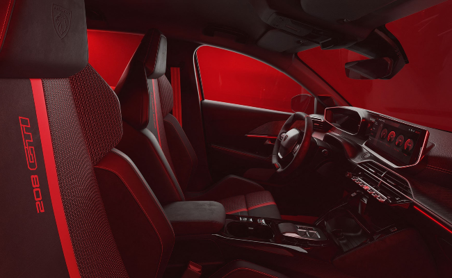 Peugeot E-208 GTI Interior