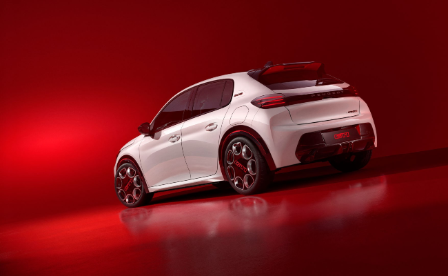 Peugeot E-208 GTI Rear