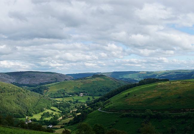 Horseshoe Pass Wales