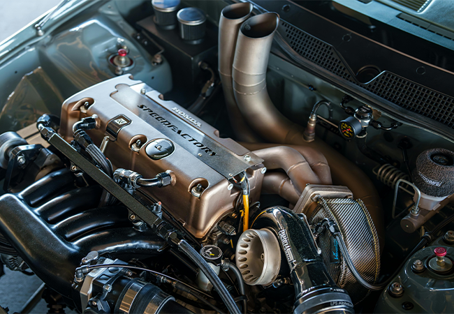 Turbocharger engine