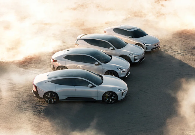 Upcoming Polestar range