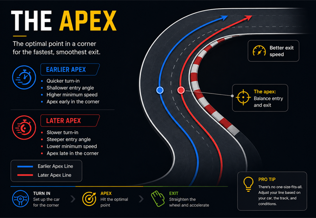 car cornering physics diagram