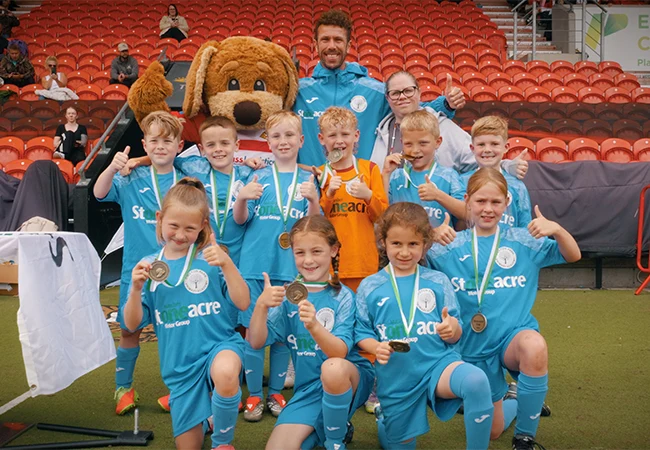 Winners of the Stoneacre Cup: Owston Park Primary School