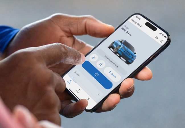 Ford App on Apple Phone