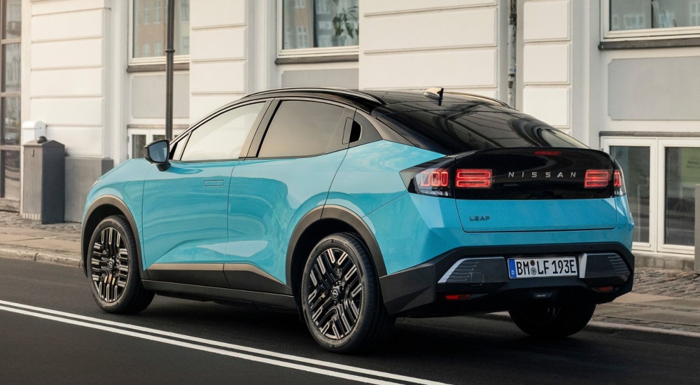 All-New Nissan Leaf from behind