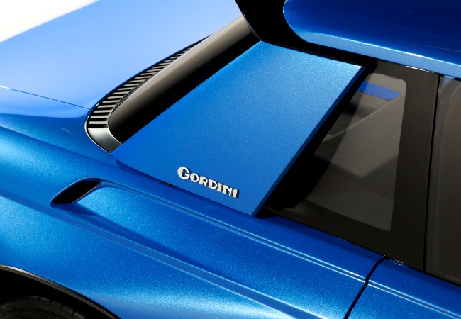 Rear shot of the new Renault 8 concept