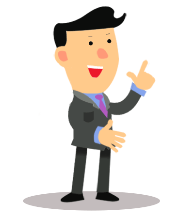 cartoon man
